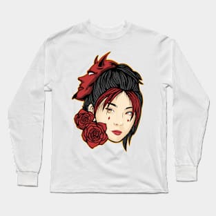 devil girl Long Sleeve T-Shirt